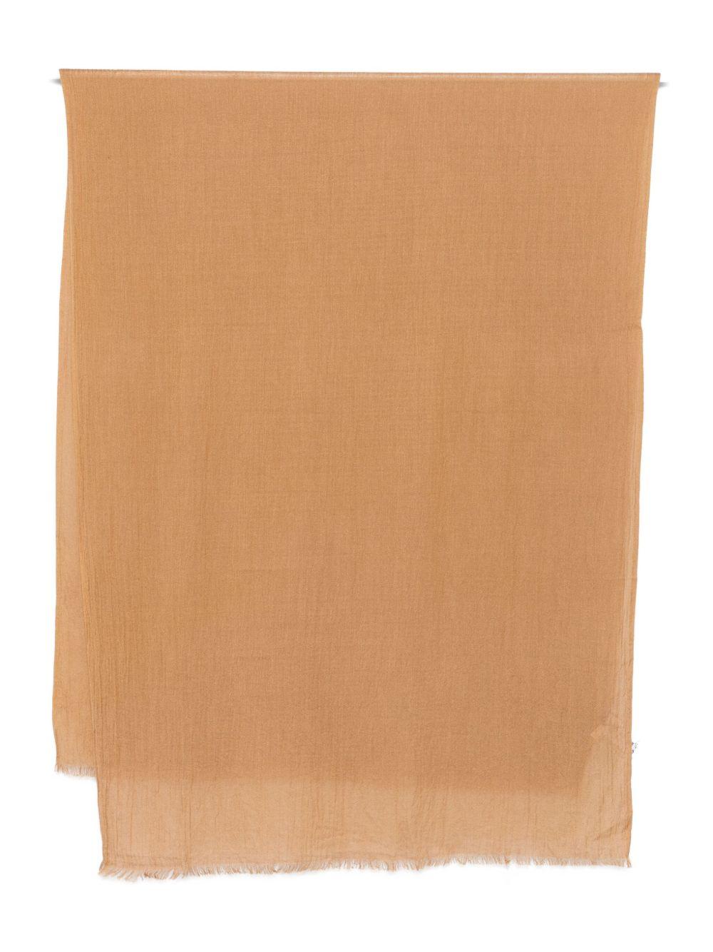 YERSE Foulard Johonson beige in misto lana