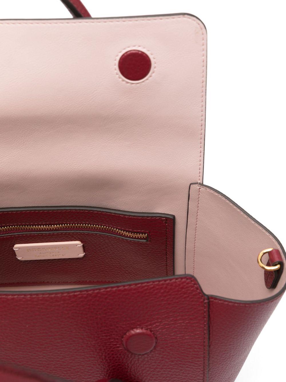 COCCINELLE Borsa in pelle bordeaux