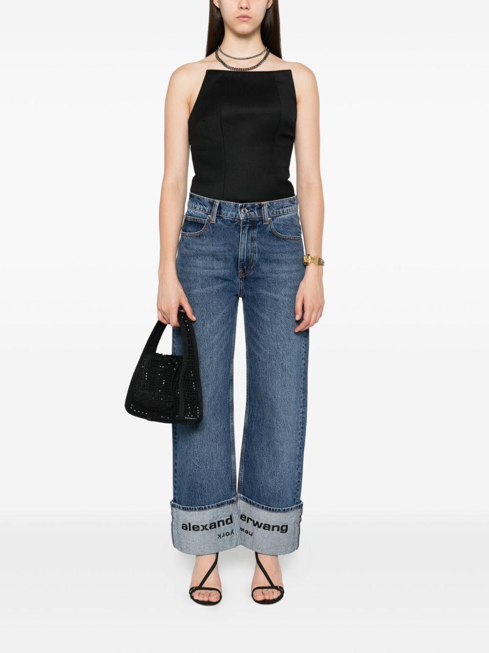 ALEXANDER WANG Jeans con logo