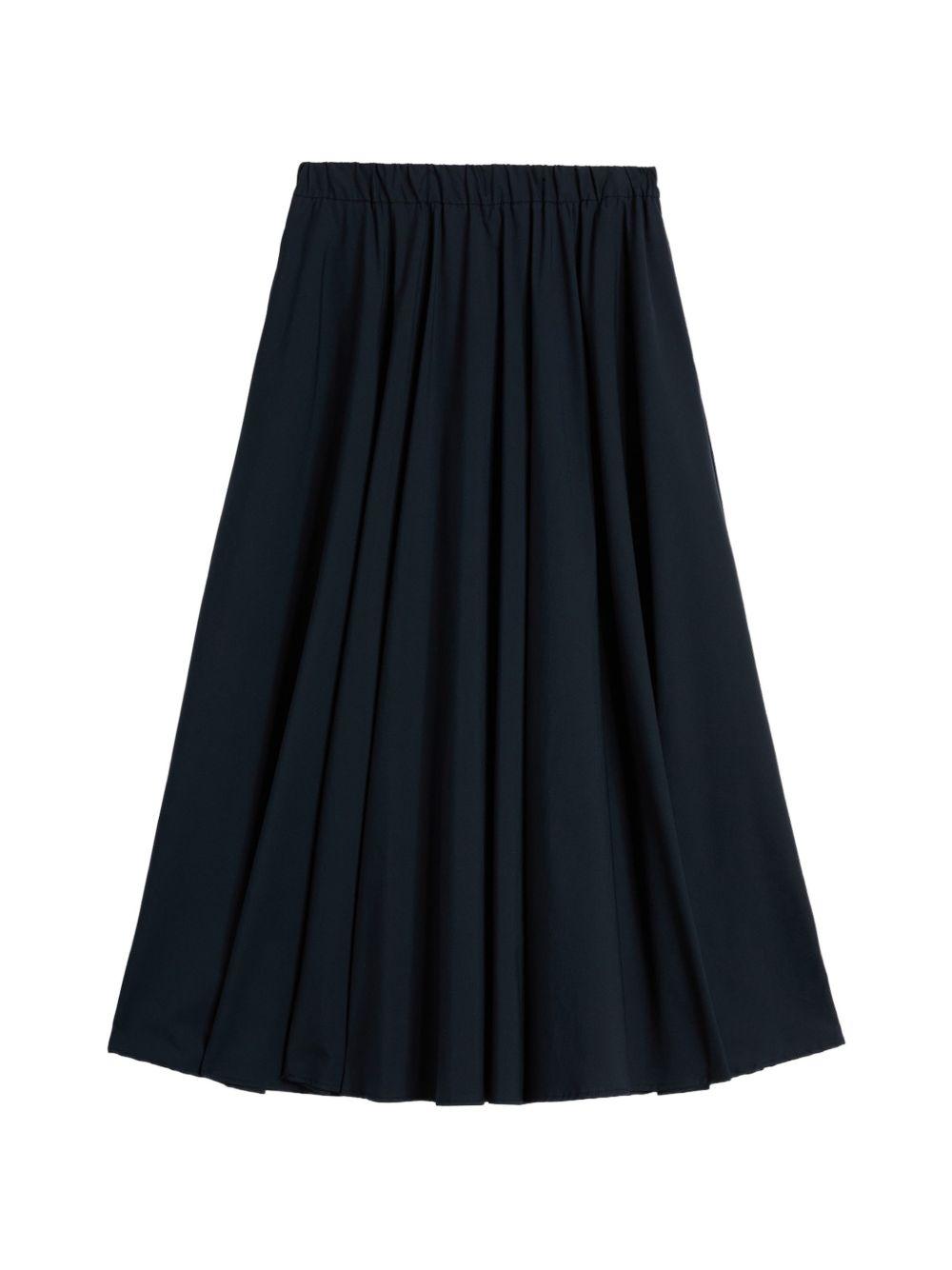 ASPESI Gonna midi svasata blu