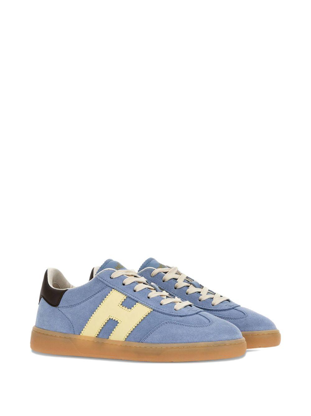 HOGAN Sneakers in pelle azzurra