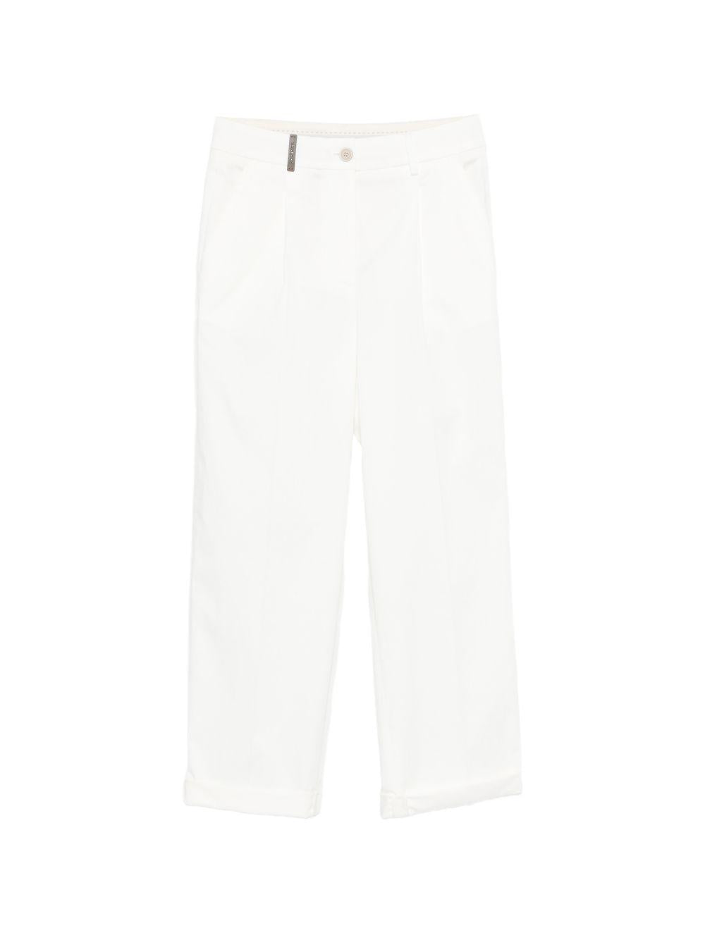 PESERICO Pantaloni bianchi casual