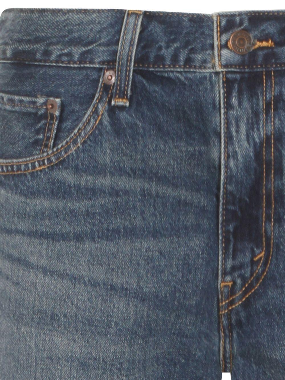 LEVIS Shorts in denim effetto wash