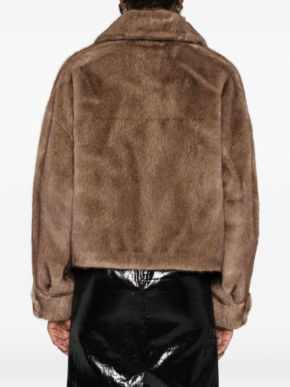 BETTA CORRADI Bomber in ecopelliccia