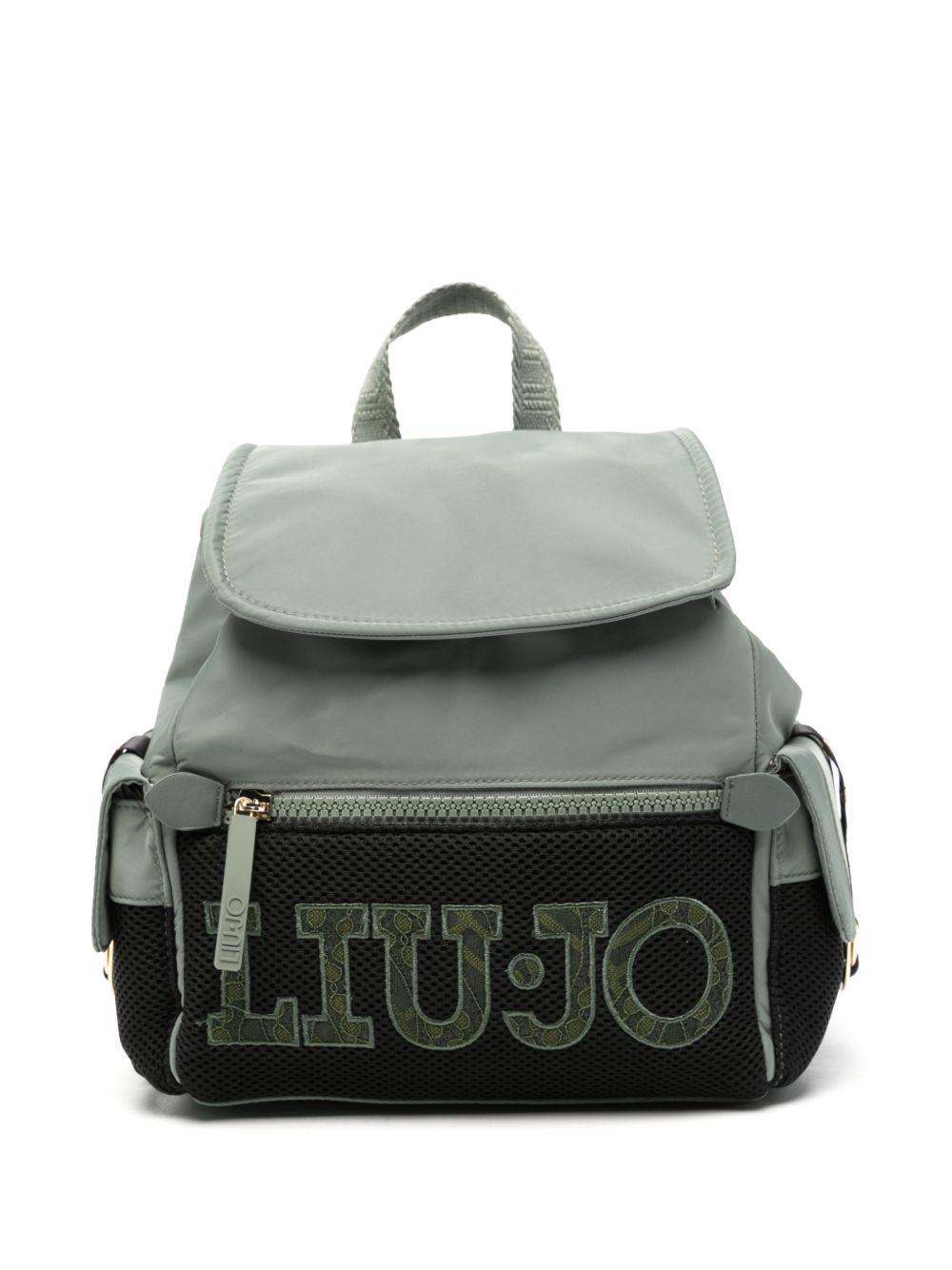 LIUJO Zainetto multitasche con logo vintage style