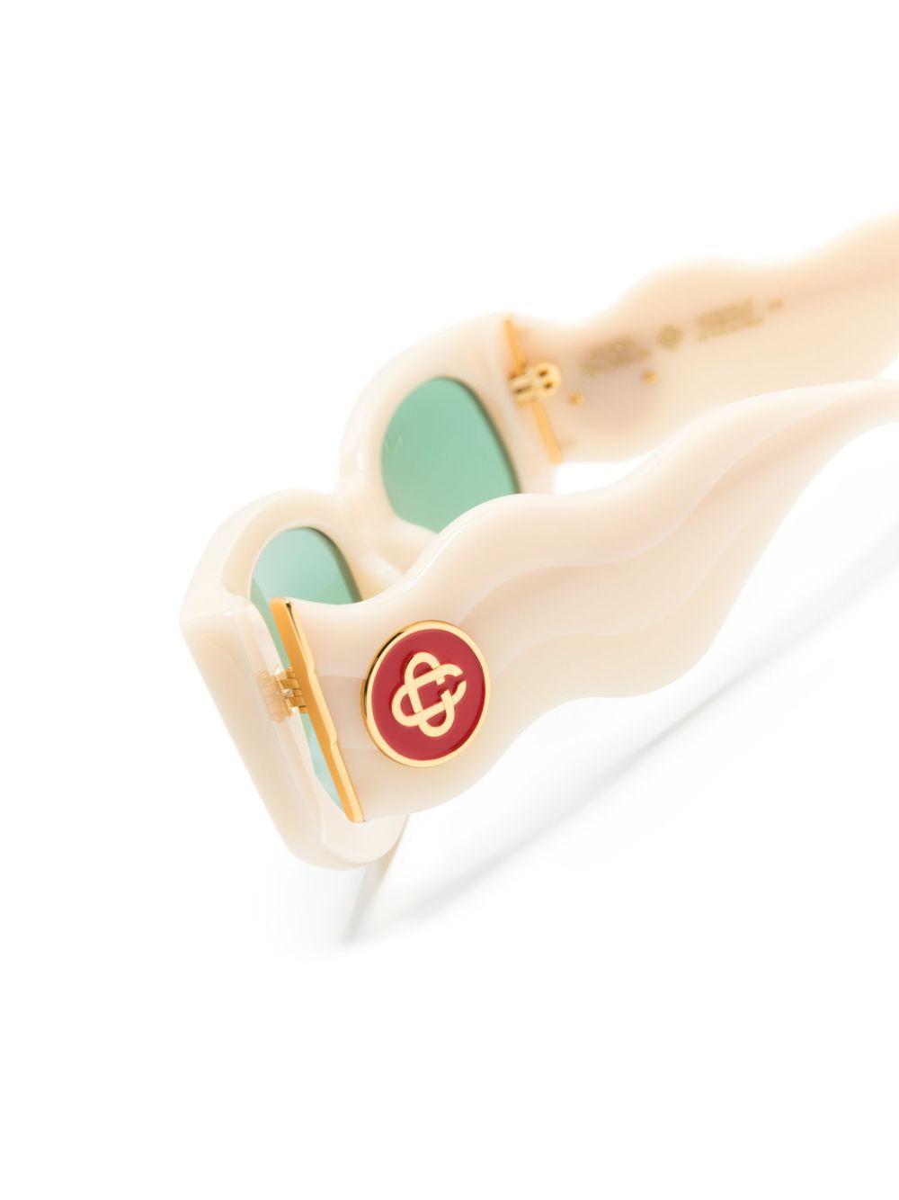 CASABLANCA Occhiali da sole Wave con logo