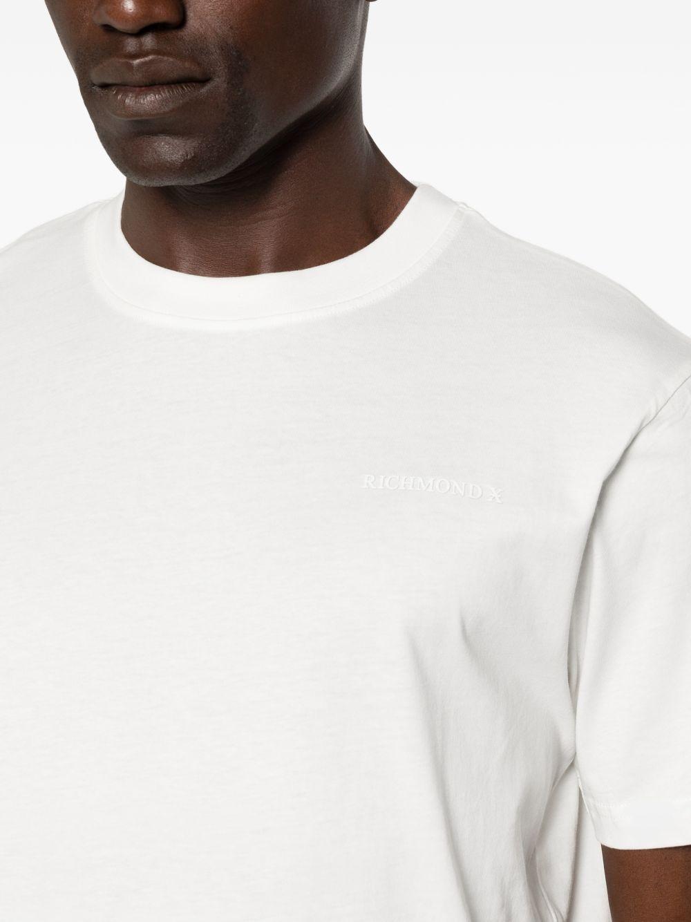 JOHN RICHMOND T-shirt bianca con logo