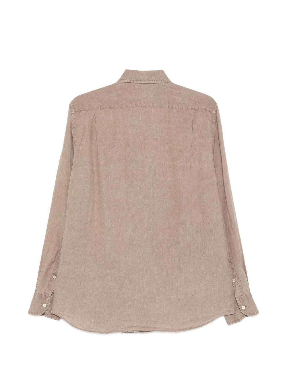 MC2 SAINT BARTH Camicia Raphael in lino beige