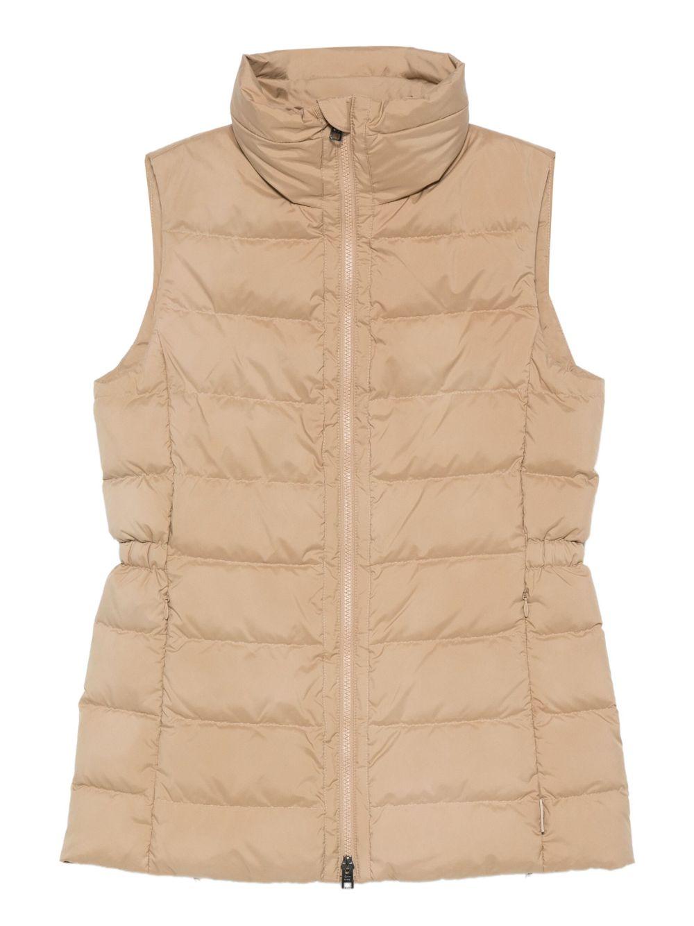 WOOLRICH Gilet imbottito beige