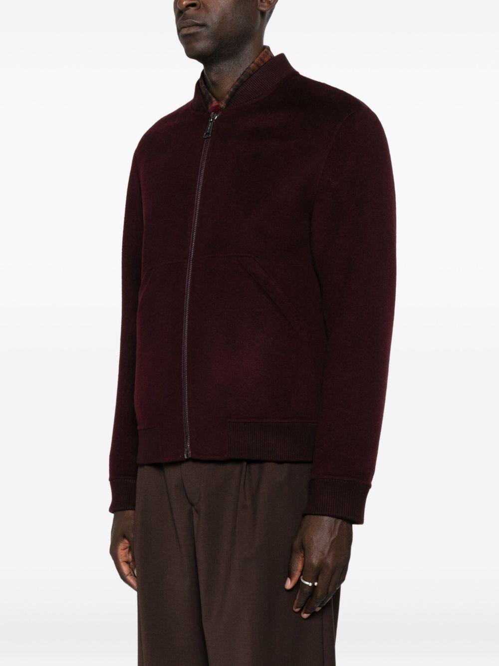 AMARANTO Bomber con zip