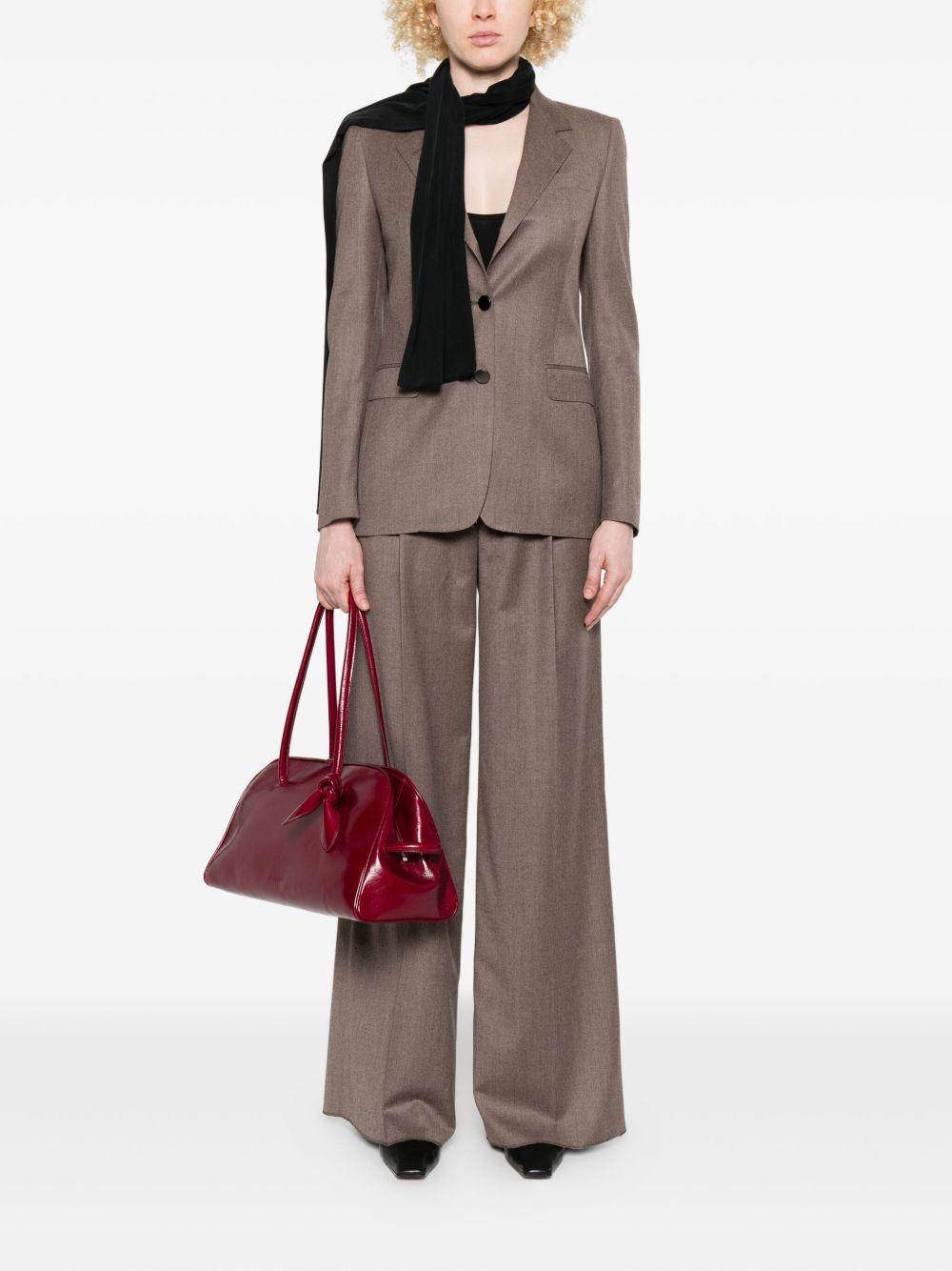 TAGLIATORE Blazer marrone con rever classico