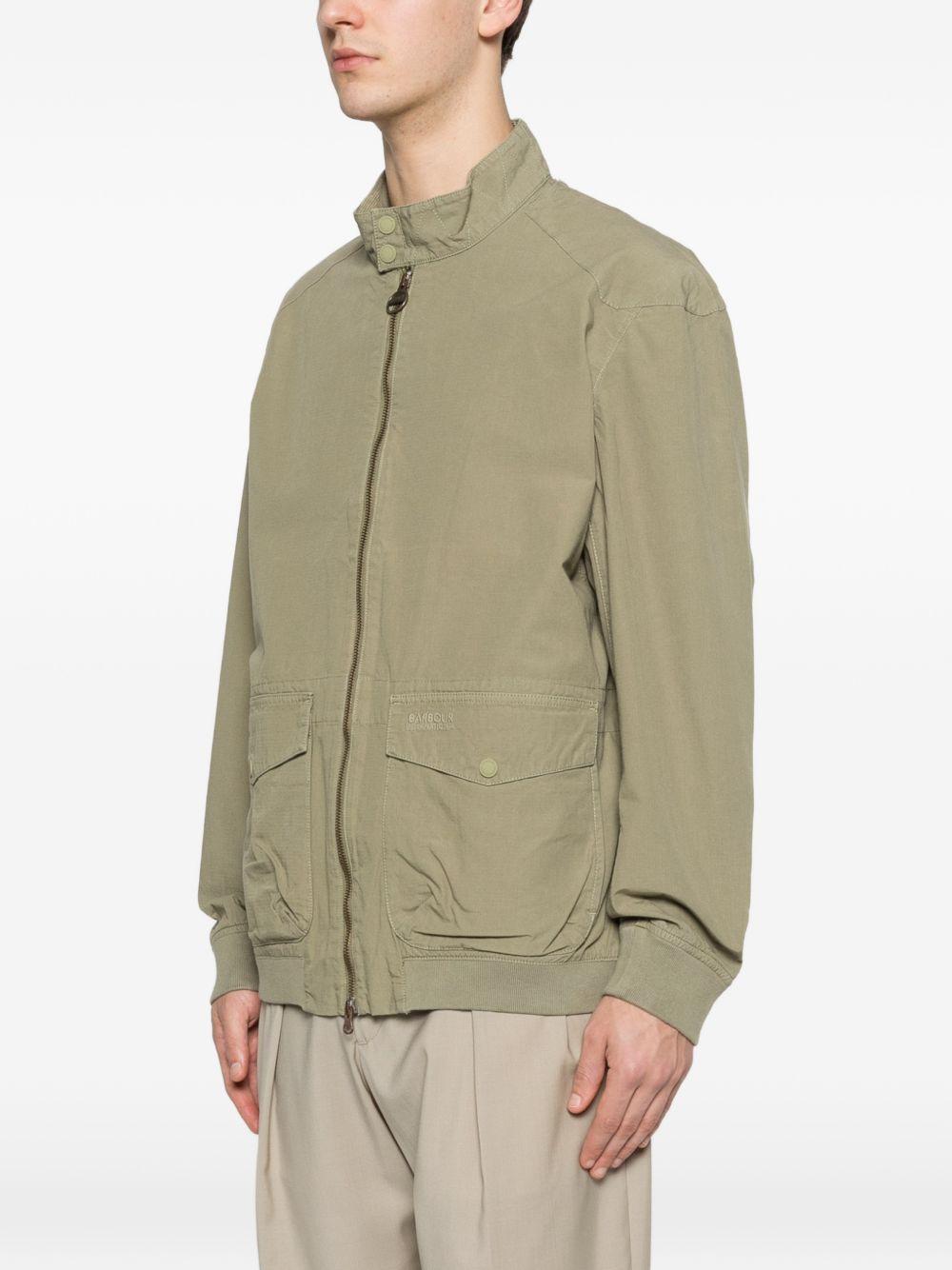 BARBOUR Giacca Matley in cotone oliva