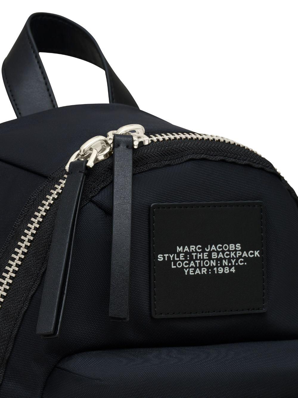 MARC JACOBS Zaino nero con tasche
