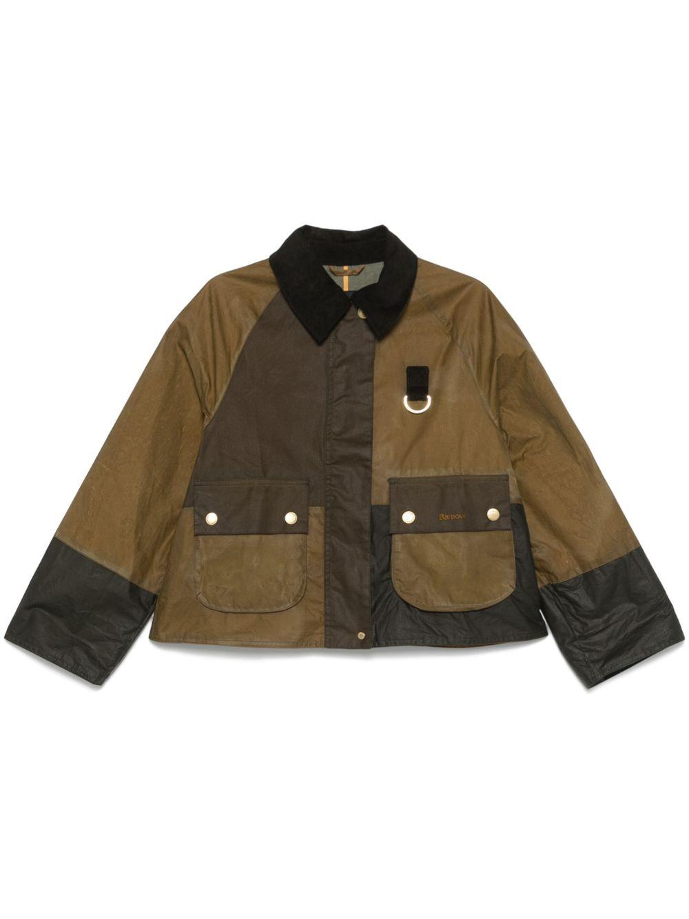 BARBOUR Giacca cerata Alma Wax Archive Olive