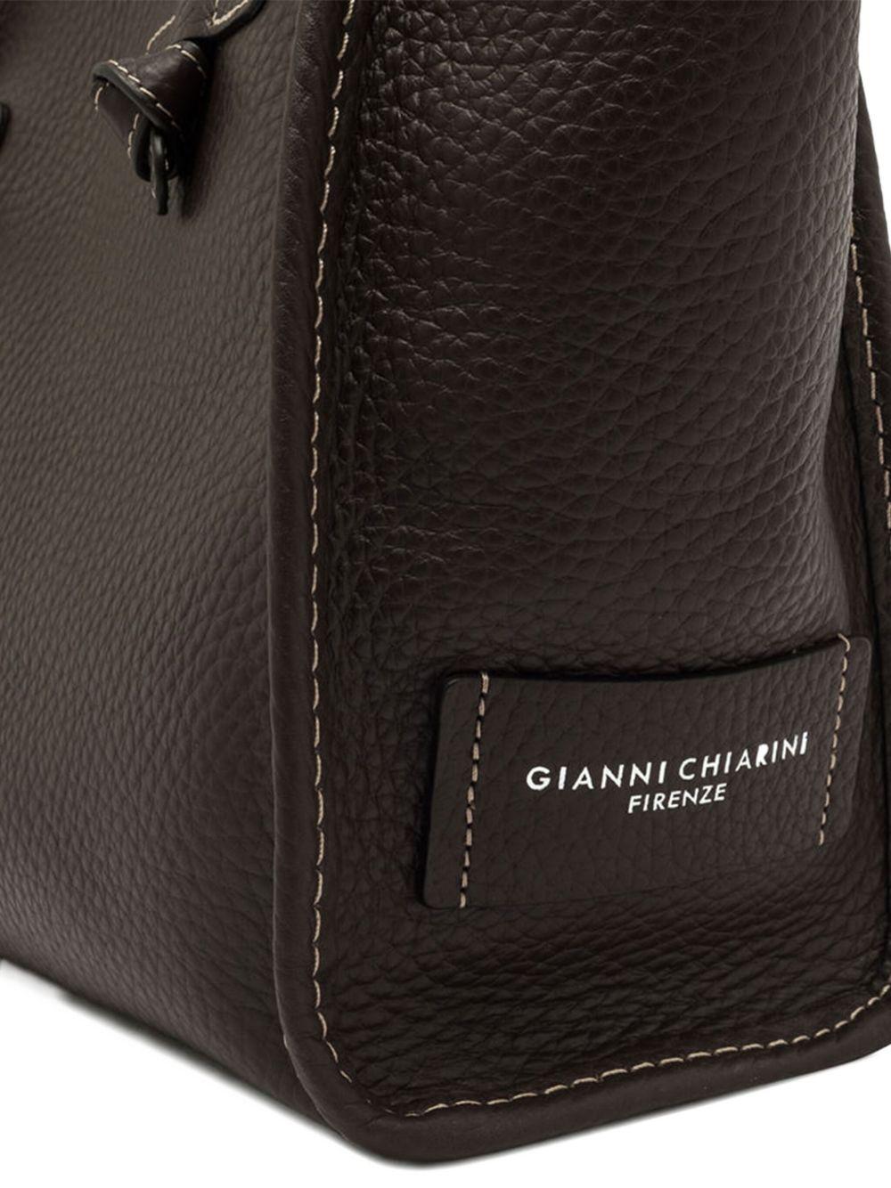 GIANNI CHIARINI Borsa tote Miss Marcella 32 in pelle martellata