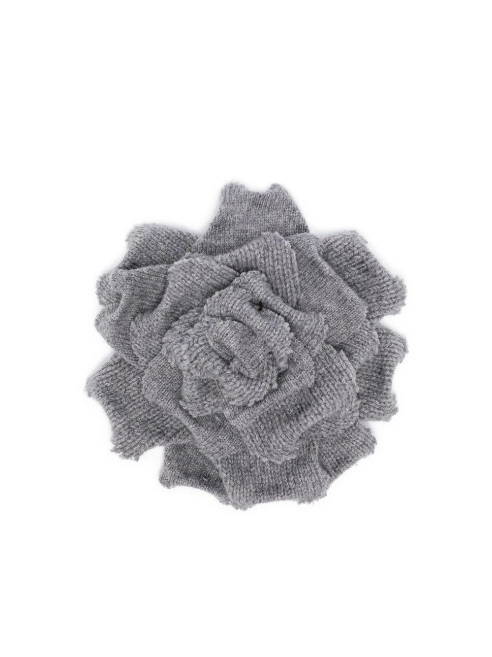 VANISE Spilla 'Rosa Grigio Medio'