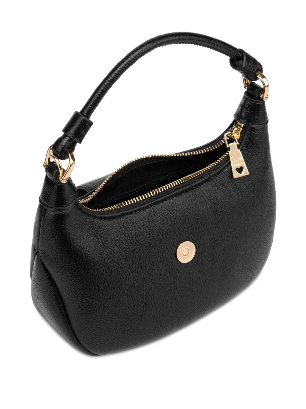 LOVE MOSCHINO Borsa a spalla nera con logo