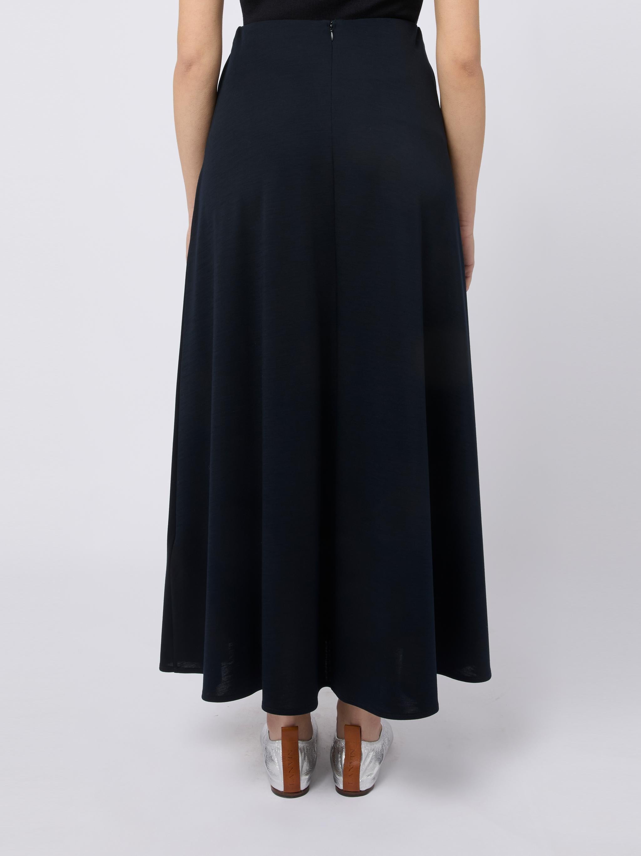 MAX MARA Gonna lunga Stille elegante e fluida nero