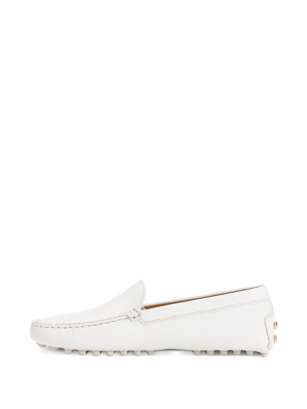 TODS Mocassini in pelle bianca