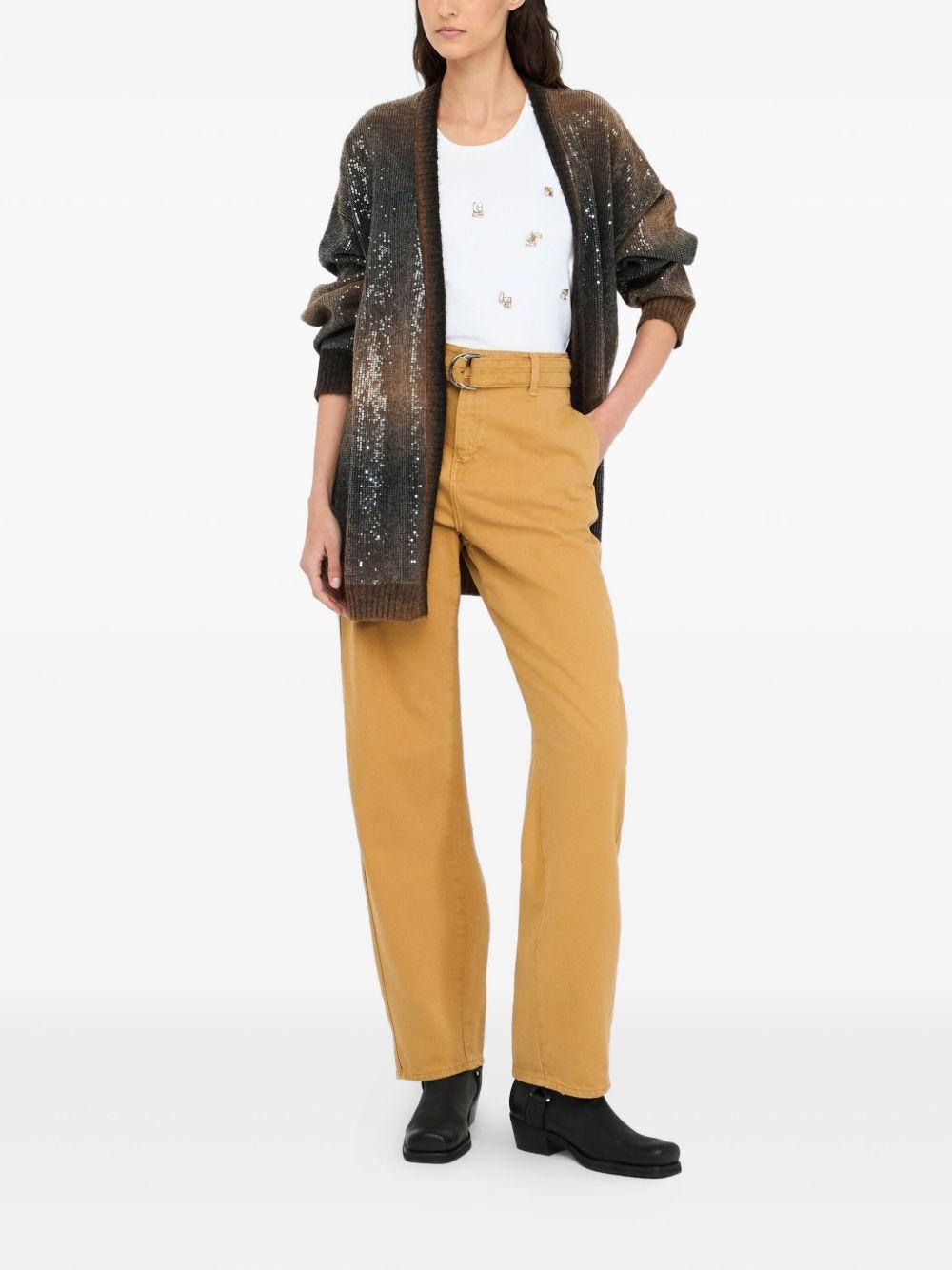 LIUJO Cardigan con dettagli di paillettes