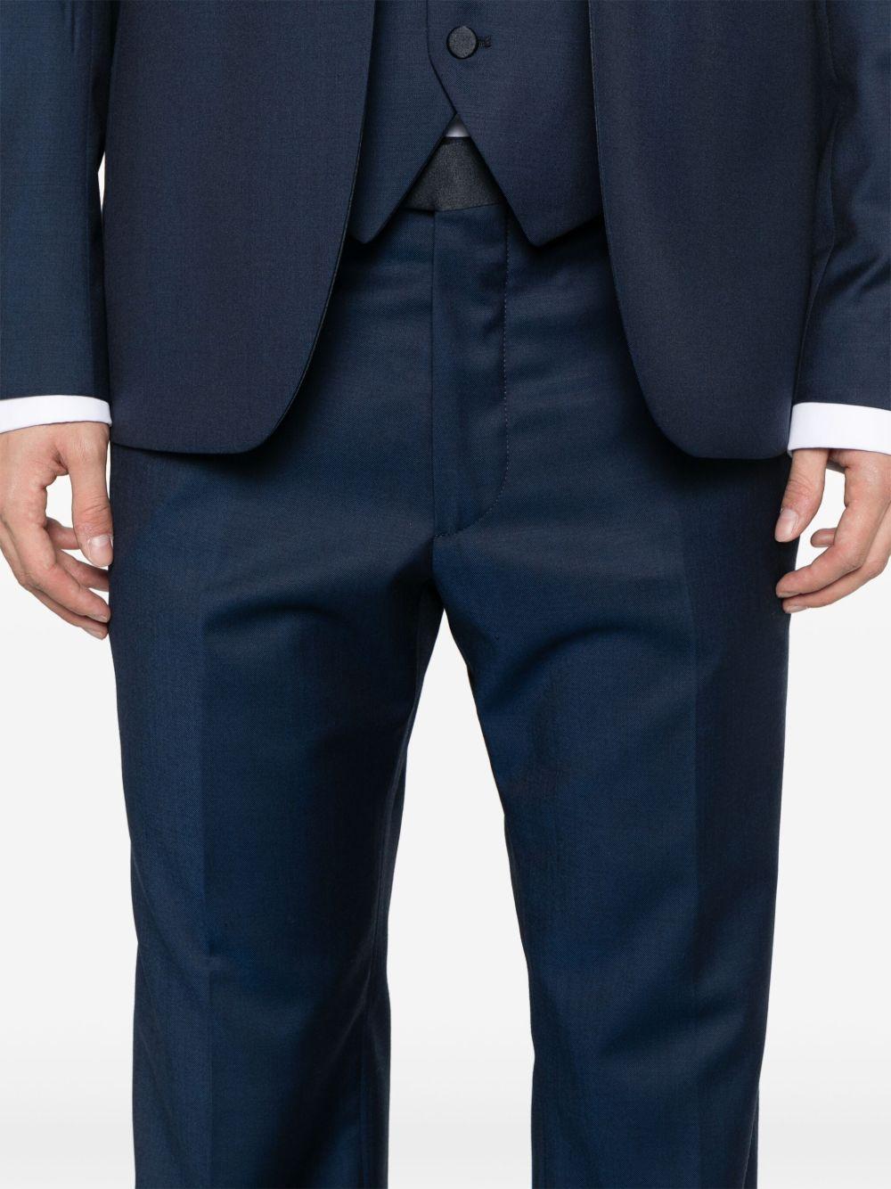 TAGLIATORE Completo blu con giacca gilet e pantalone