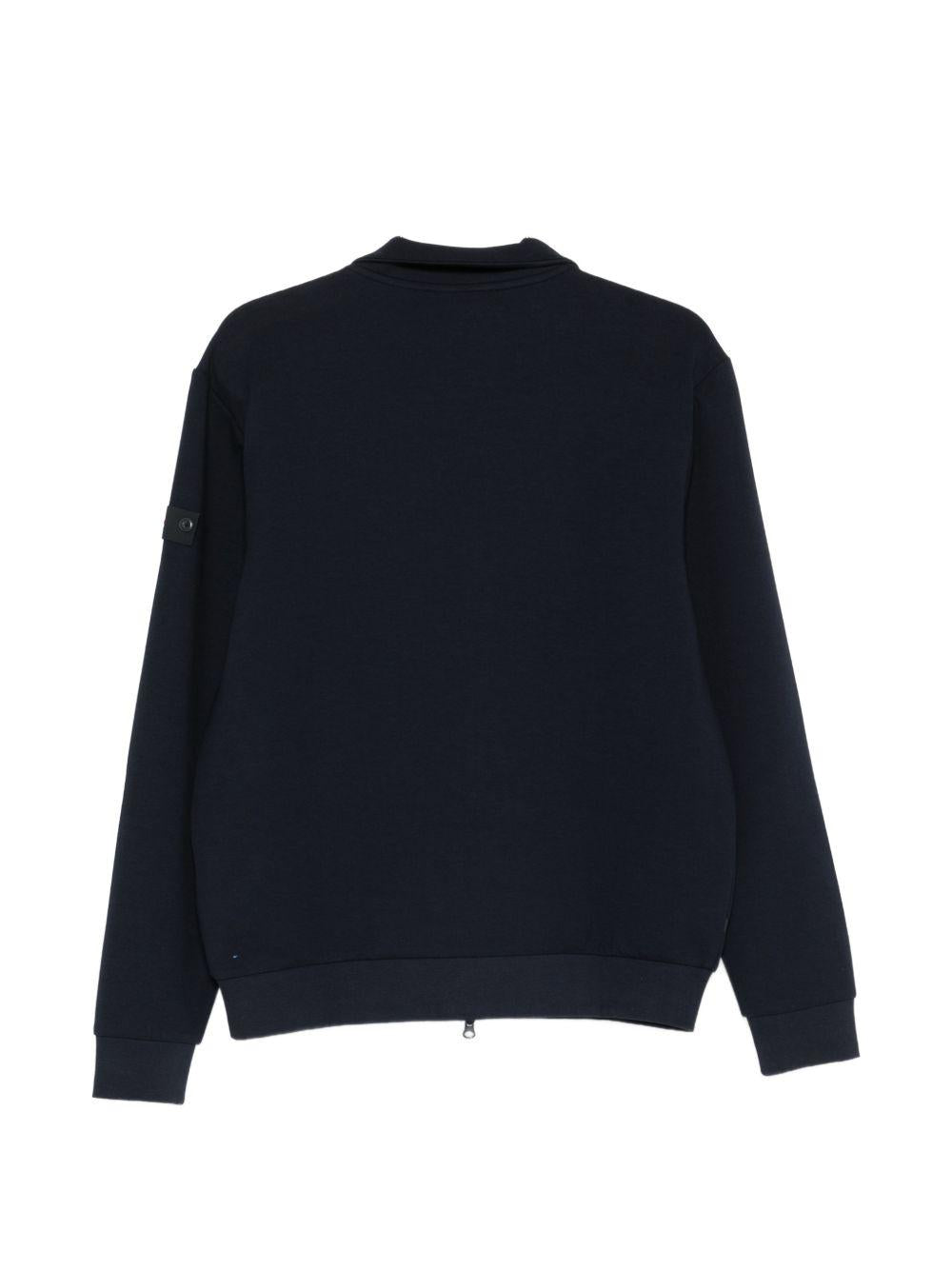 PEUTEREY Felpa Scott con zip e tasche laterali