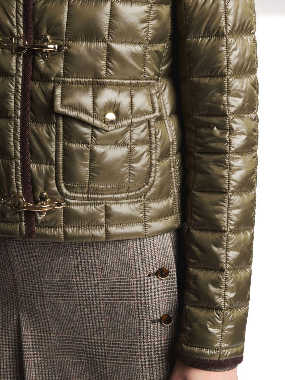 FAY Giacca piumino trapuntato 3 Ganci verde oliva