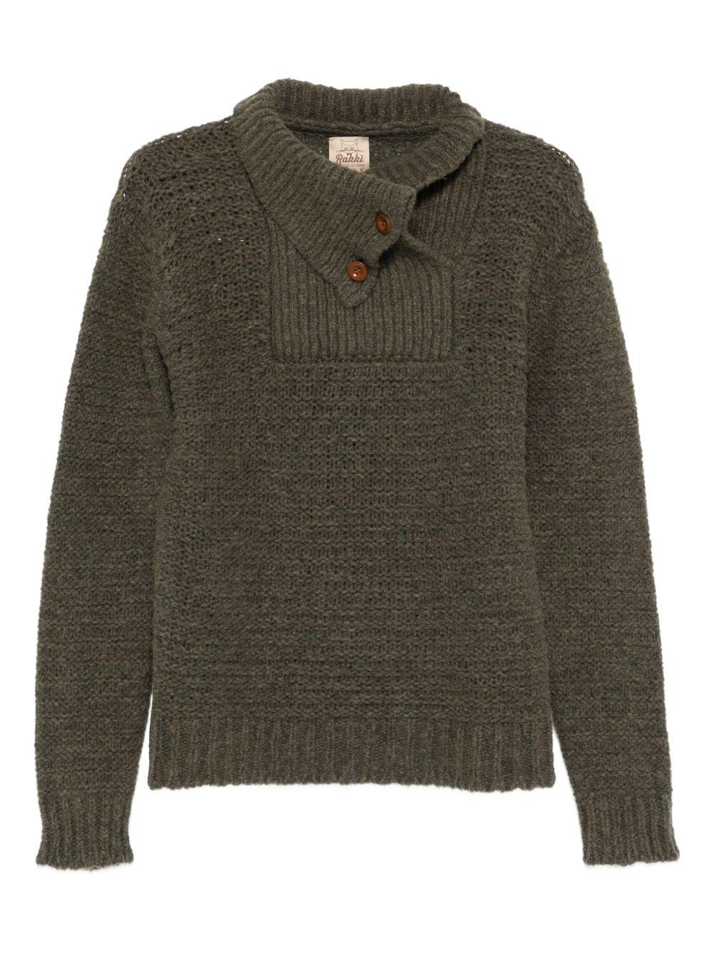 RAKKI Maglione 'Johnson' con bottoni