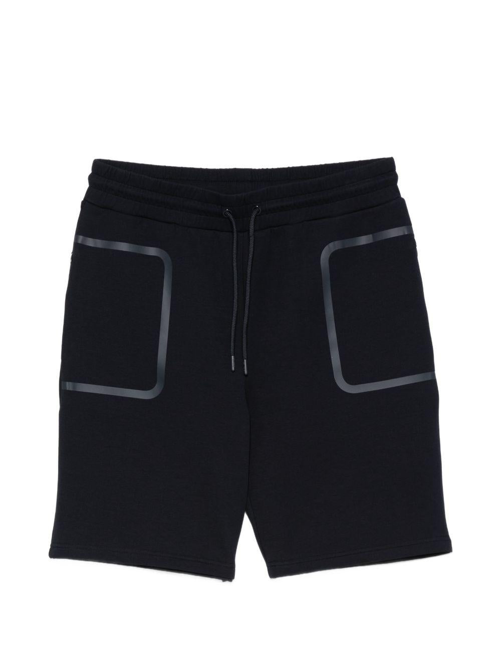 PEUTEREY Pantaloncini Mitchel corti di tuta con tasche laterali e coulisse