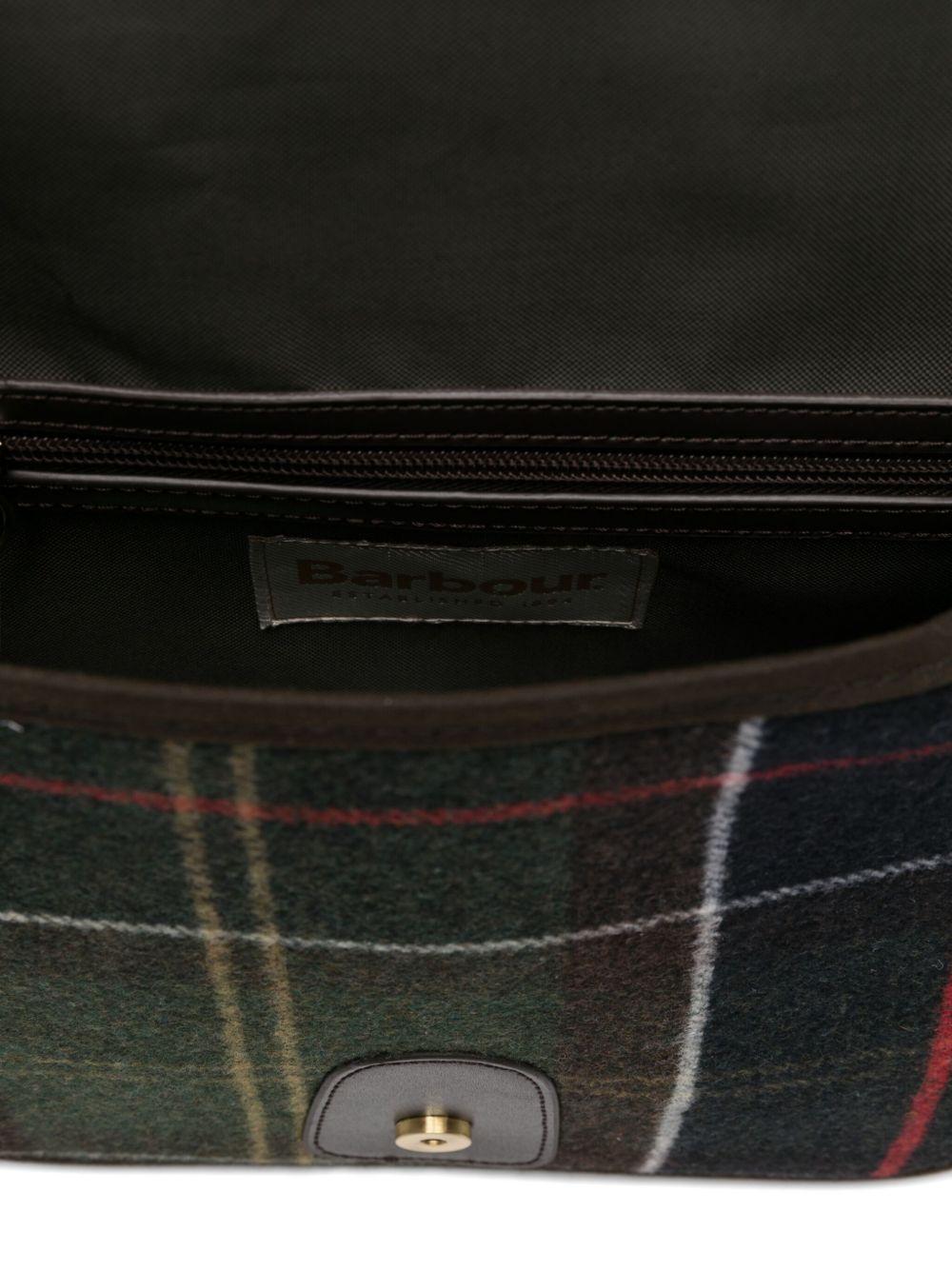 BARBOUR Borsa a tracolla con fibbia