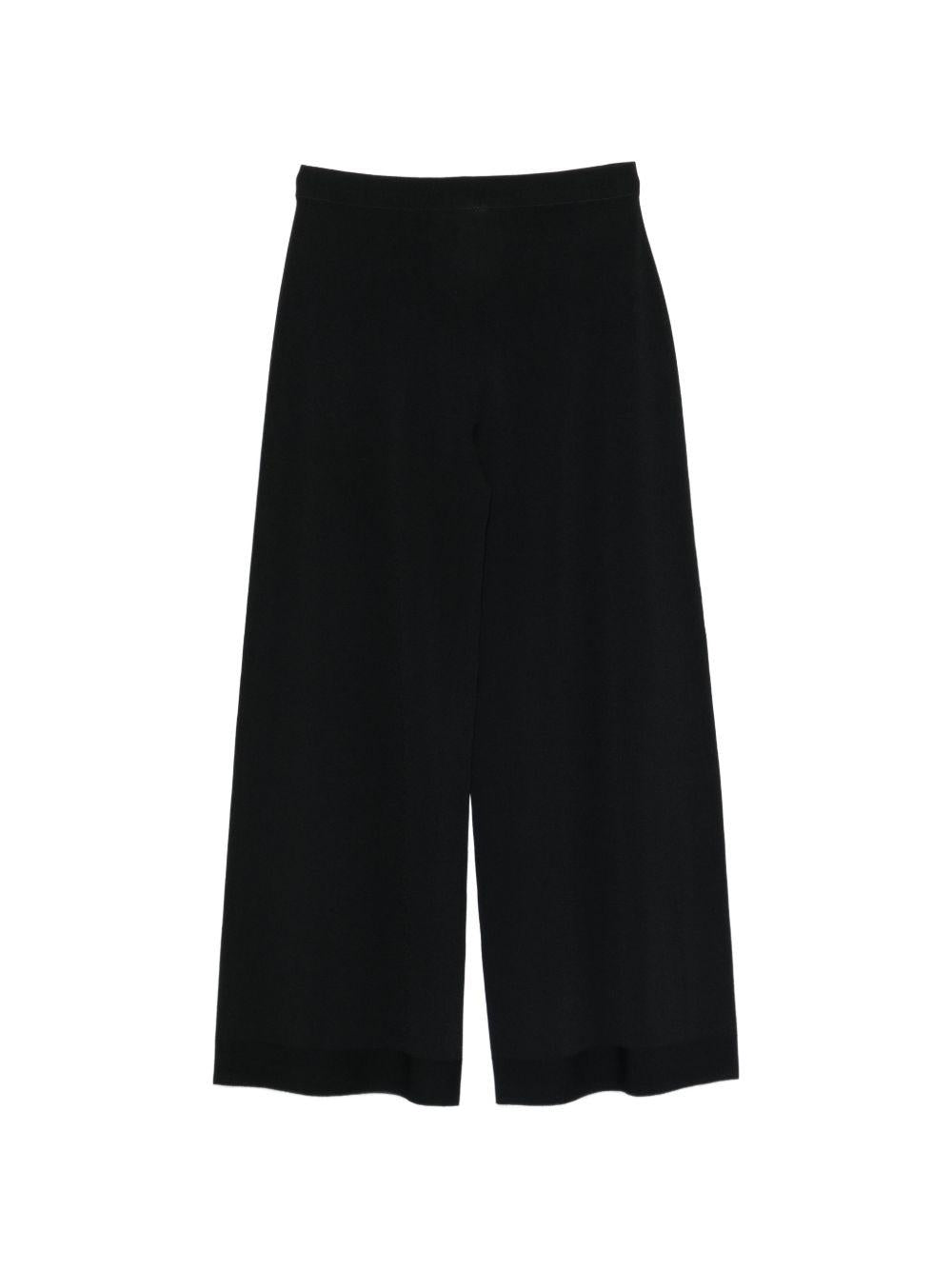 D EXTERIOR Pantaloni ampi neri