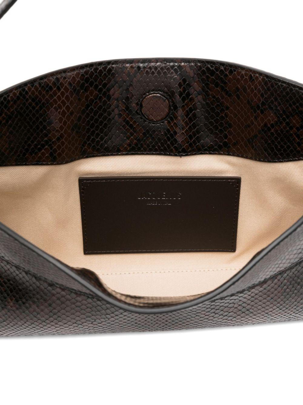 JACQUEMUS Borsa a spalla 'Pochette Ovalo'