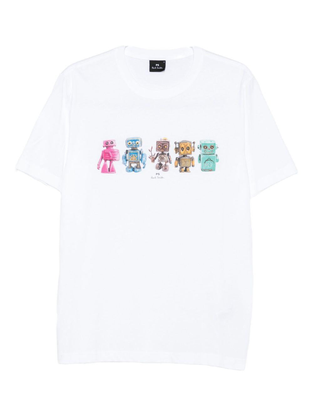 PS PAUL SMITH T-shirt girocollo con stampa