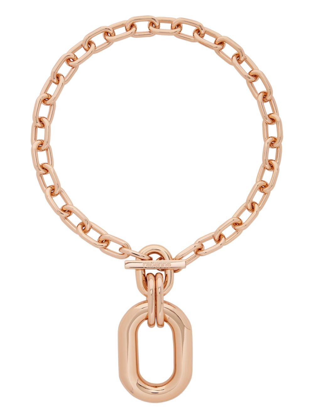 RABANNE Collana 'XL Link' rose gold