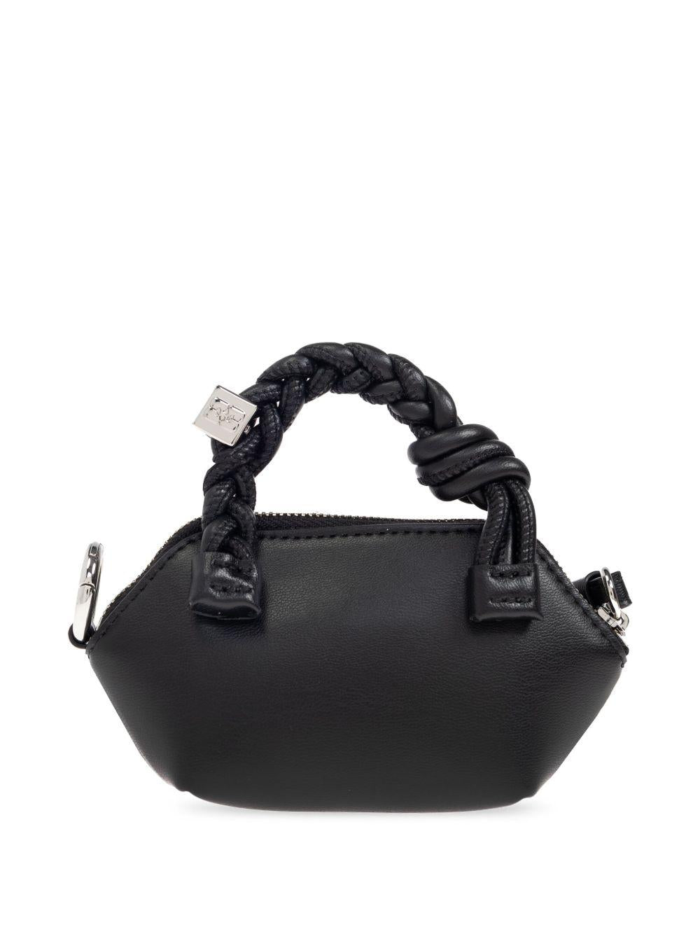 GANNI 'Bou Bag' nano nera con stampa