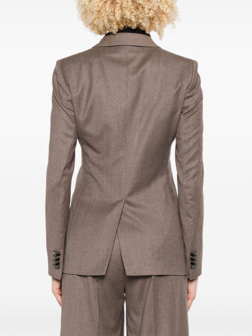 TAGLIATORE Blazer marrone con rever classico