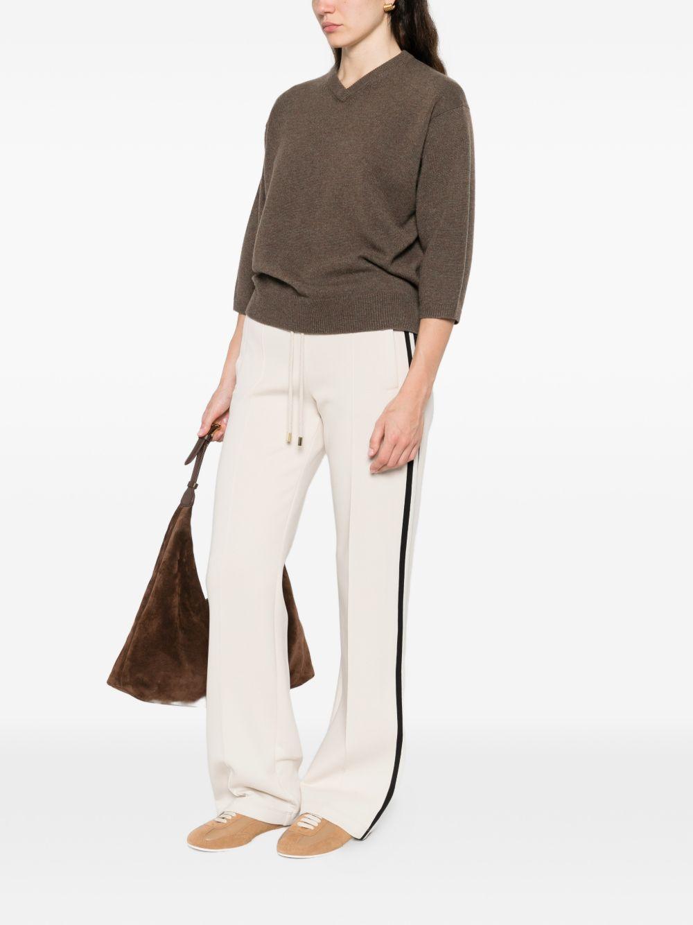 S MAX MARA Pantalone a coulisse 'SMM Vento' in jersey