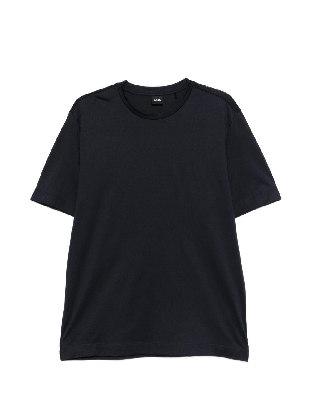BOSS T-shirt Taut blu navy a maniche corte