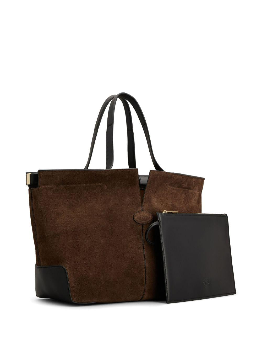 TODS Borsa marrone in suede