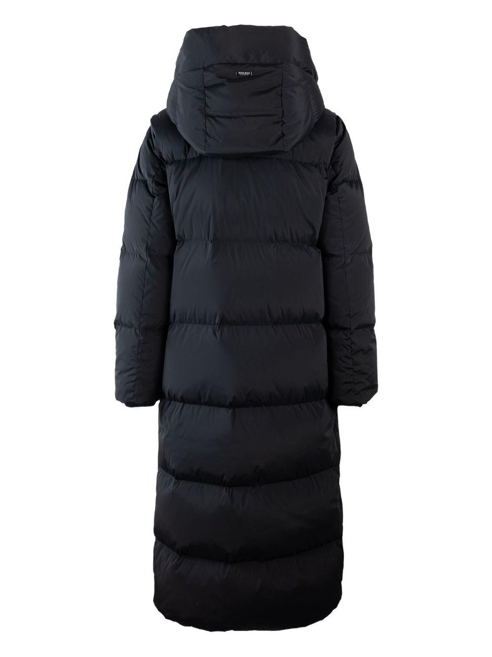 WOOLRICH Piumino lungo nero