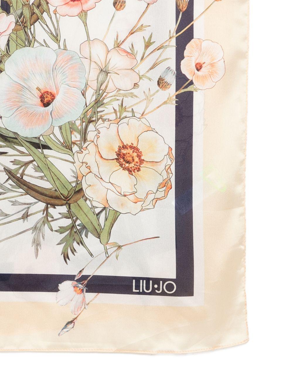 LIUJO Foulard con fantasia a fiori