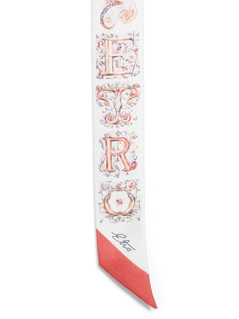 ETRO Foulard con stampa floreale