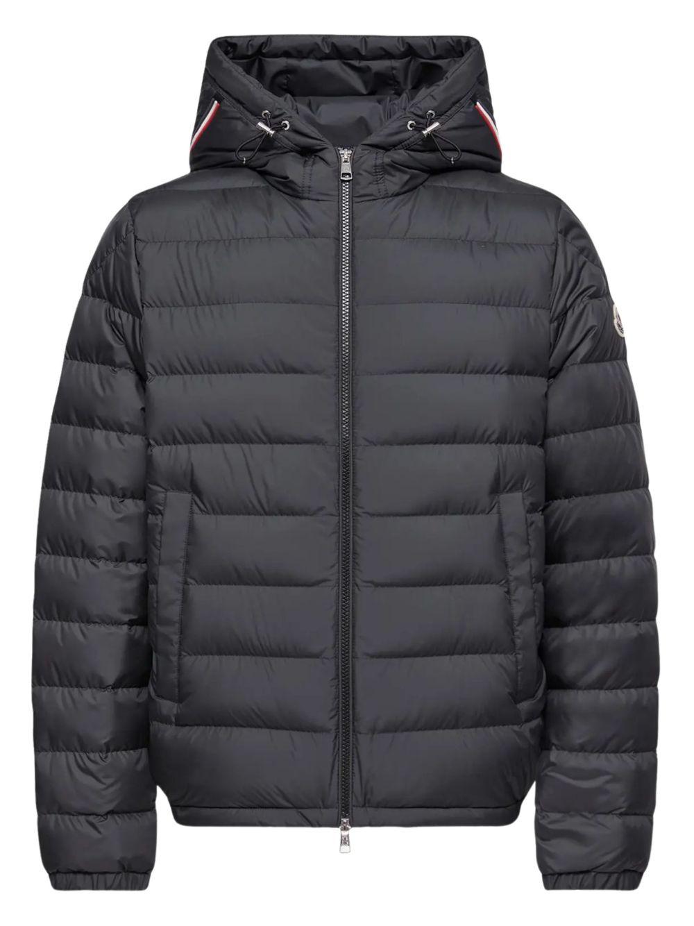 MONCLER Piumino corto con cappuccio