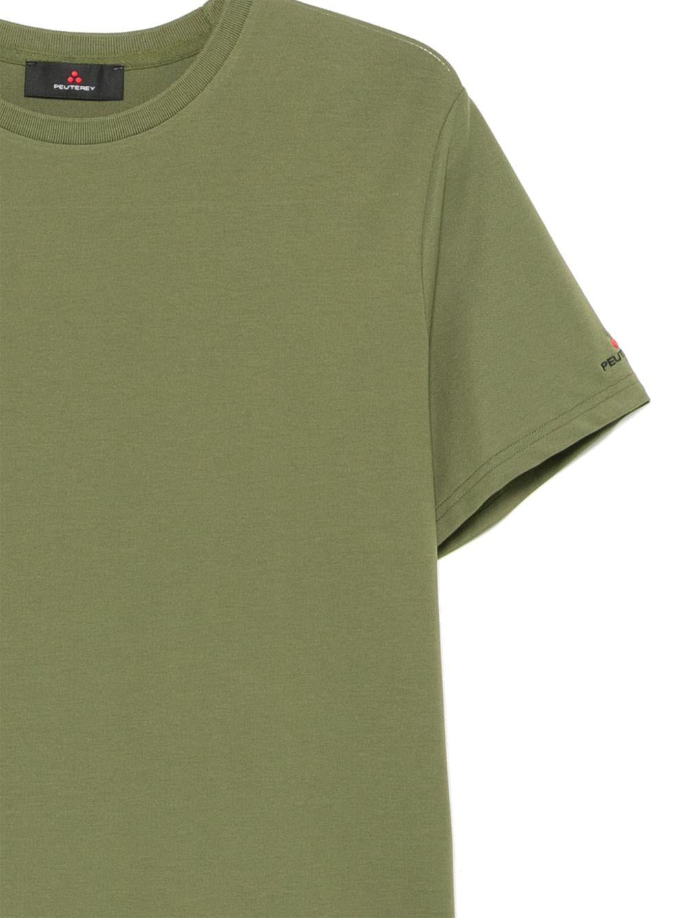 PEUTEREY T-shirt a maniche corte verde