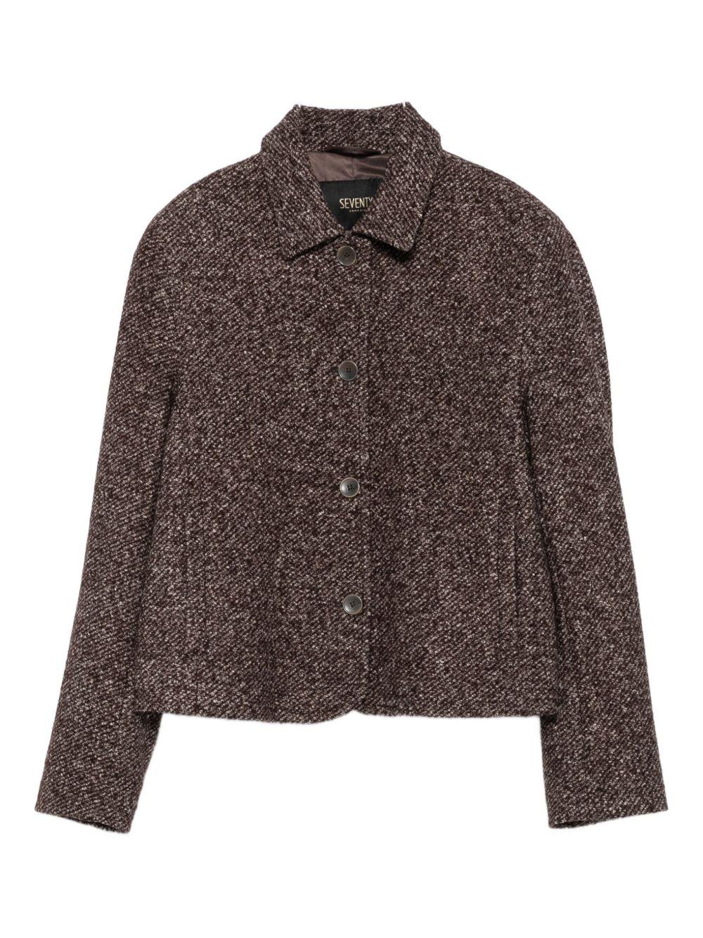 SEVENTY Giacca con bottoni in lana