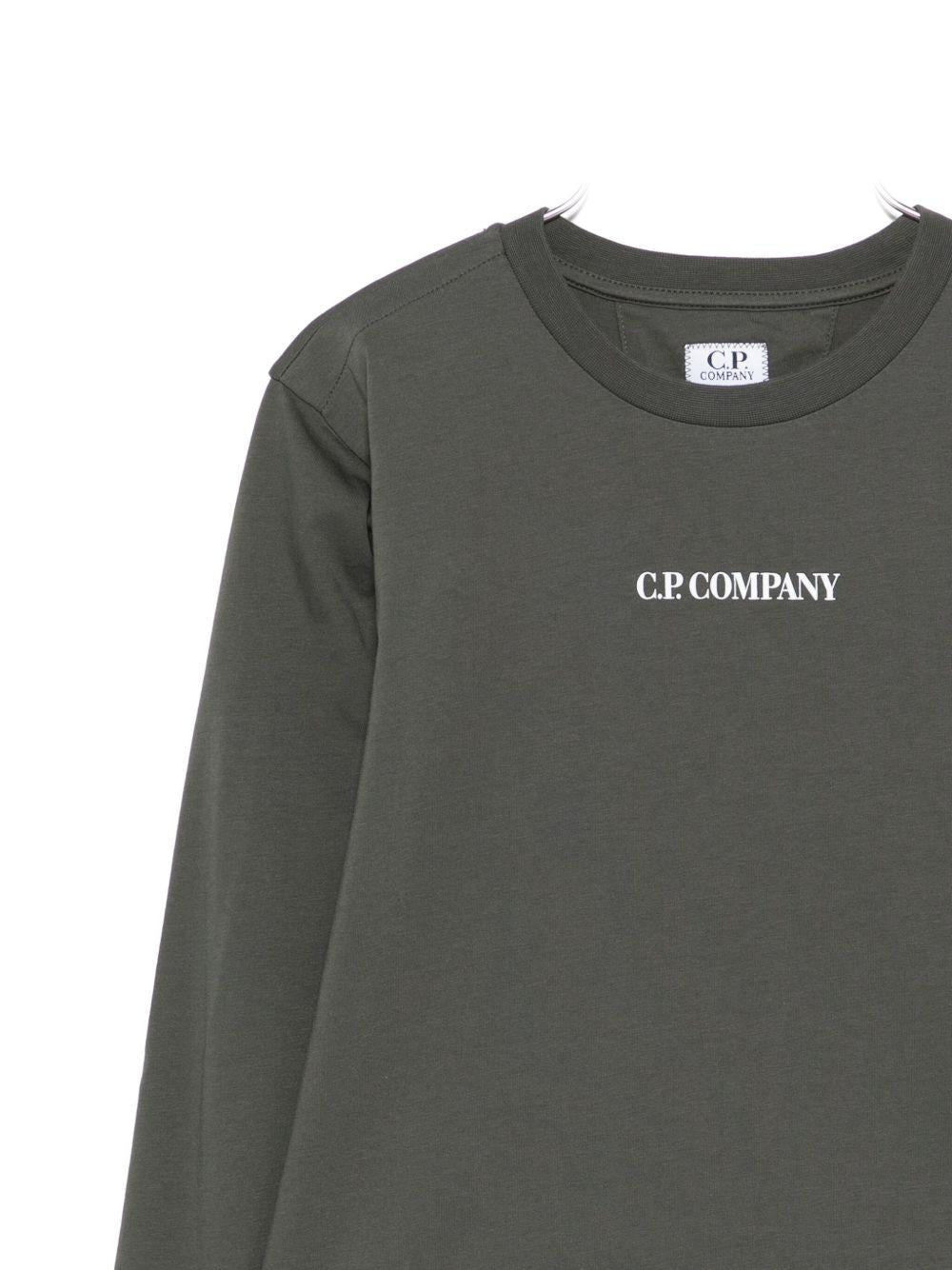 CP COMPANY T-shirt a maniche lunghe con logo