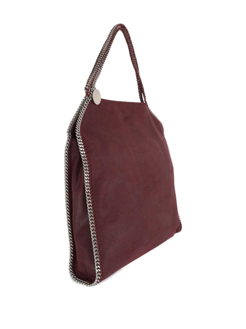 STELLA MCCARTNEY Borsa tote 'Falabella Baby Bella' grande bordeaux