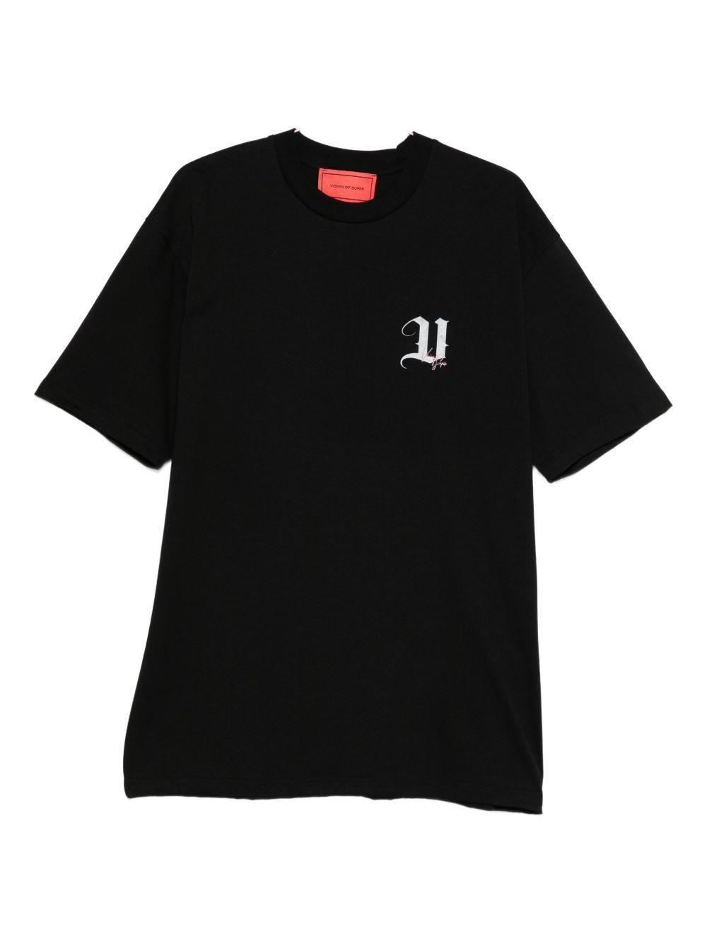 VISION OF SUPER T-shirt a maniche corte con stampa