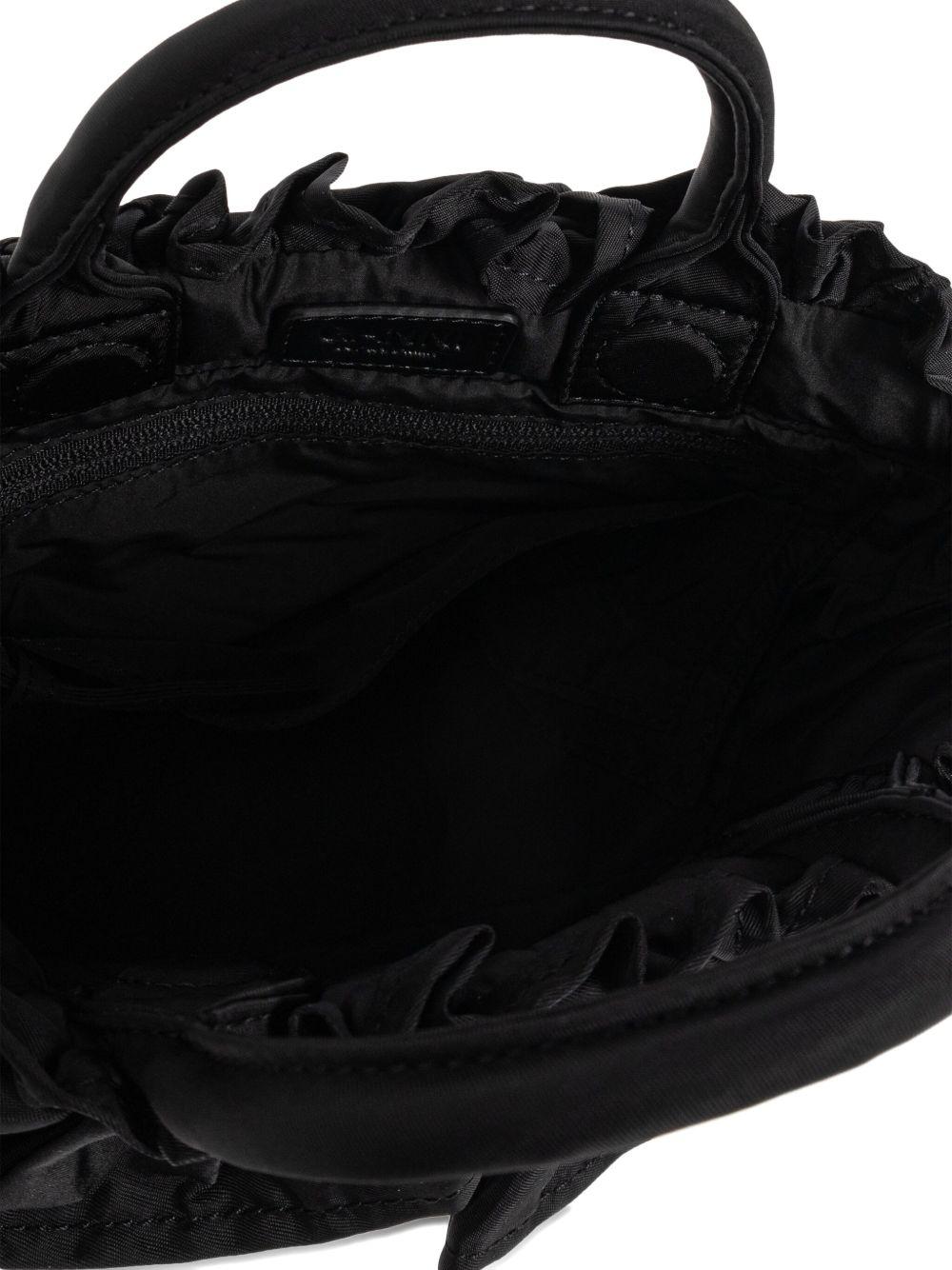 GANNI Borsa tote con ruches