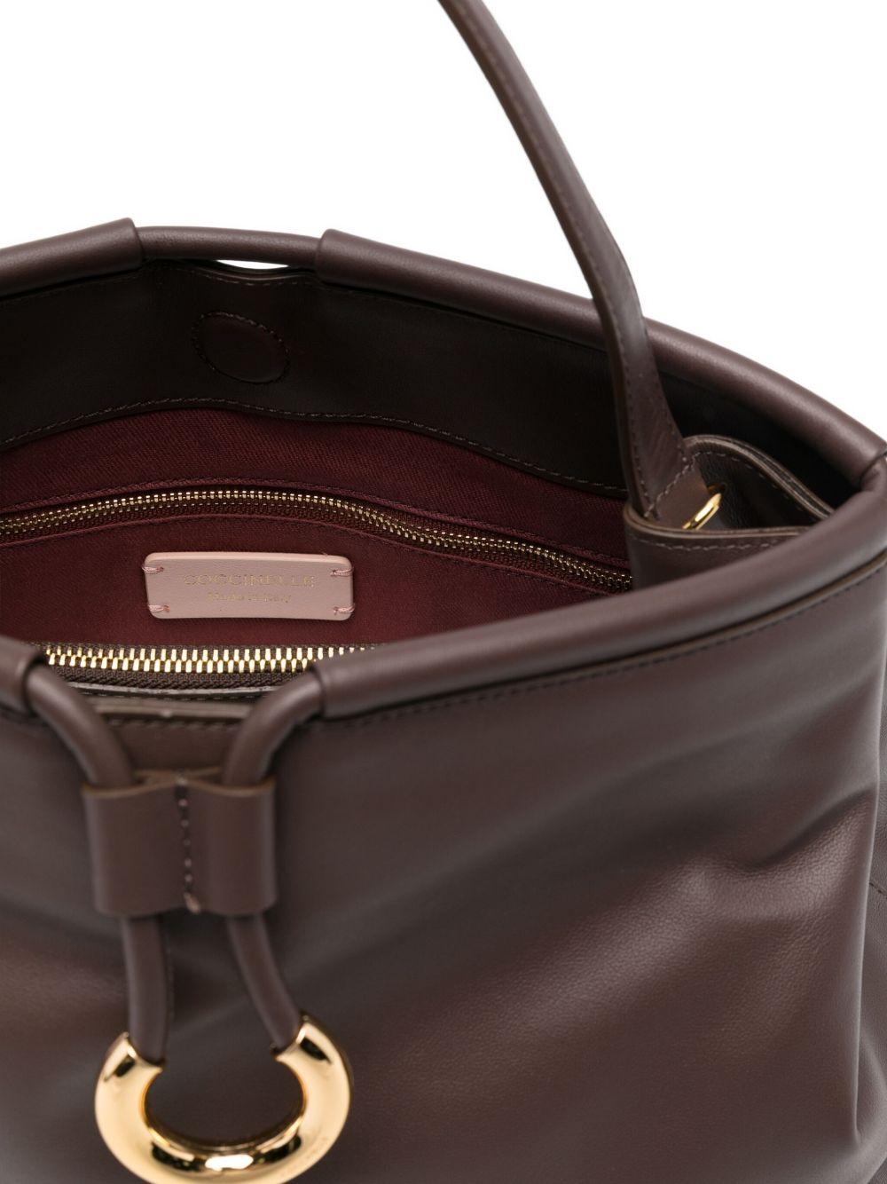 COCCINELLE Borsa marrone in pelle